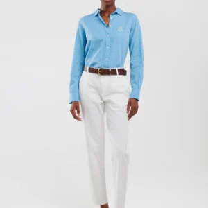 46b5264f72648220e2f022992d2c772e71065eb2 Spodnie damskie chinosy białe Danasi 101