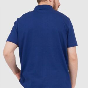 ARMANI EXCHANGE Granatowa męska koszulka polo w logo