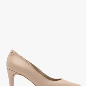 Beżowe czółenka na szpilce