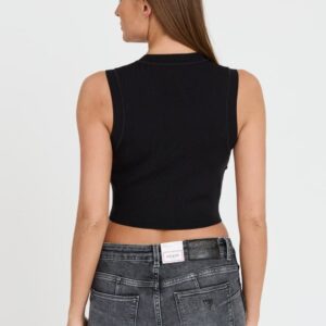 486c13063dfc8b8e71a02b387f9bec9c7e5d1b9e GUESS Czarny damski top Alexia Tank