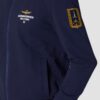 AERONAUTICA MILITARE Granatowa męska bluza rozpinana