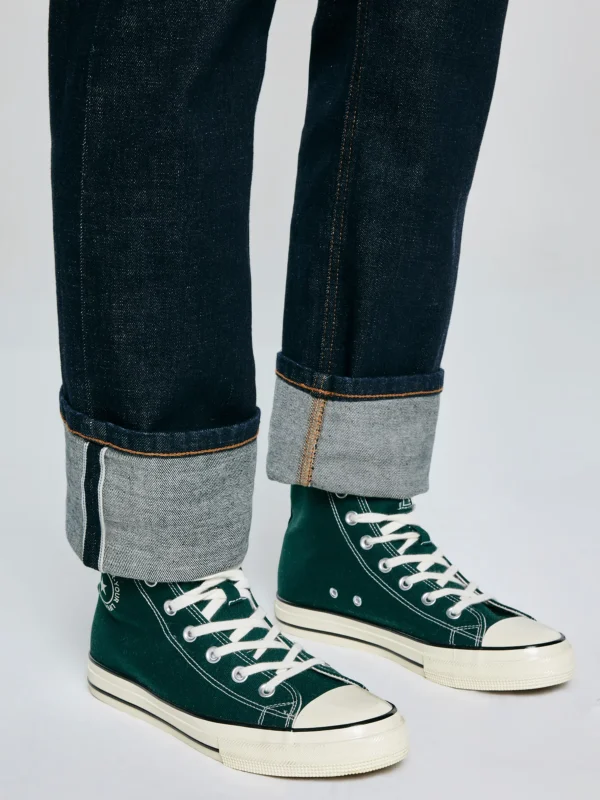 Trampki męskie wysokie zielone SS174291 304