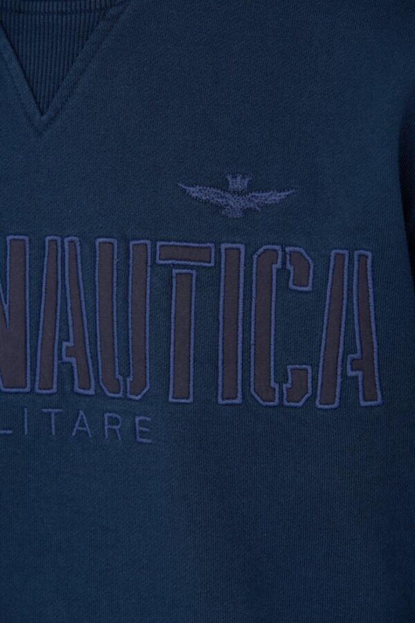 AERONAUTICA MILITARE Granatowa męska bluza