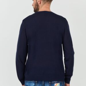 ARMANI EXCHANGE Granatowy męski sweter Jumpers