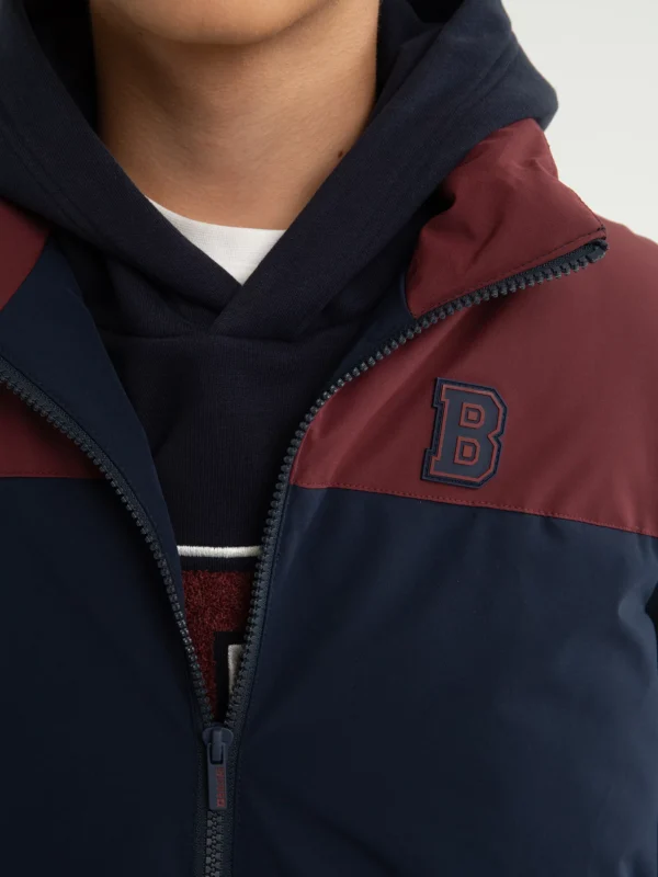 4ea8f80c8ad8d7eee744696d0501f18a67637280 Kamizelka chłopięca ocieplana granatowa Manuel 403