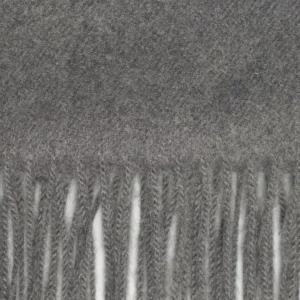 4f16b8632edc8d160271a17da86d6f8caeccbd44 Szal damski z frędzlami szary Herynias 902