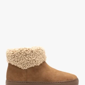 Rude śniegowce z futerkiem ocieplane wełną