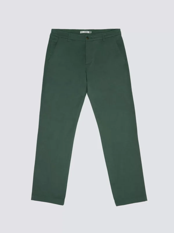 Spodnie męskie chinosy zielone Trevor 304
