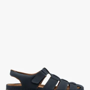 Granatowe sandały męskie na rzep