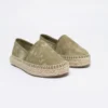 Espadryle damskie khaki LL274853 303