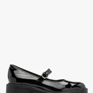 Czarne czółenka na lekkim spodzie