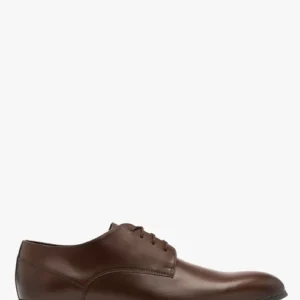 Brązowe półbuty męskie