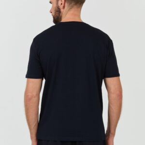 ARMANI EXCHANGE Granatowy męski t-shirt