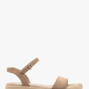 Beżowe sandały damskie