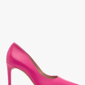 Czółenka na wysokim obcasie w kolorze fuksji