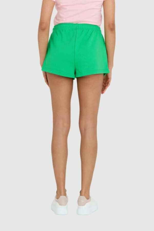 JUICY COUTURE Zielone szorty damskie anya recycled z haftowanym logo