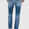 7 FOR ALL MANKIND Niebieskie męskie jeansy SLIMMY TAPERED