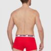 MOSCHINO Czerwone bokserki z logo 2 pack