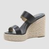 5557432120183462992c3bee9118fb5a3d8d8d61 MICHAEL KORS Czarne sandały Lucinda Wedge