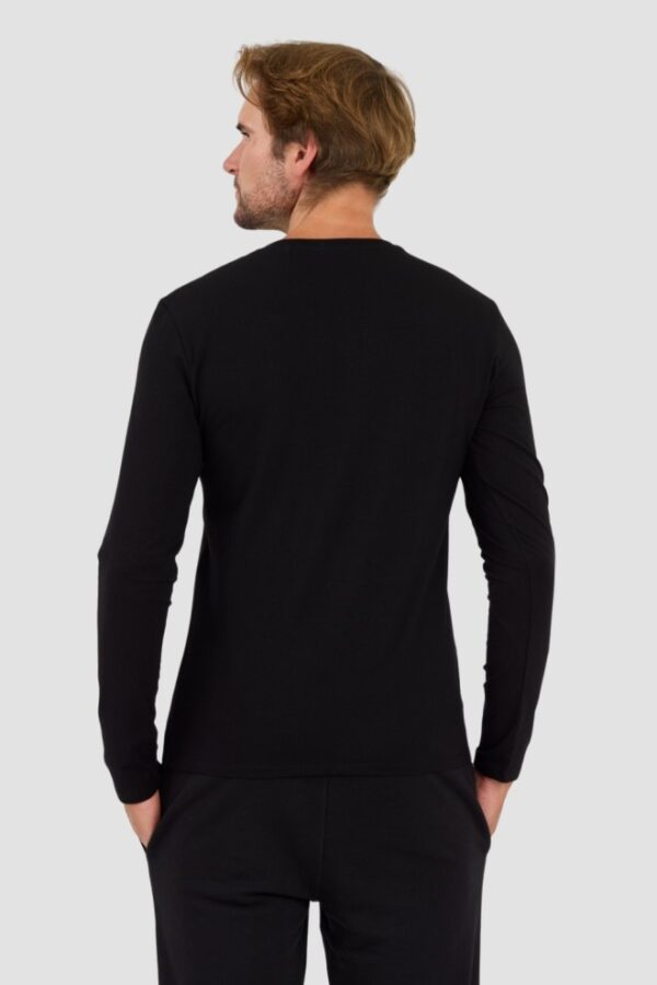 GUESS Czarny męski longsleeve Core Tee