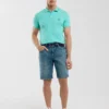 Szorty męskie jeansowe niebieskie Aden 496