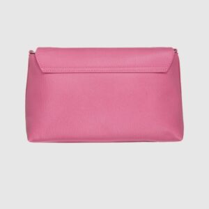 VALENTINO Różowa torebka z ozdobnym V oceania re satche