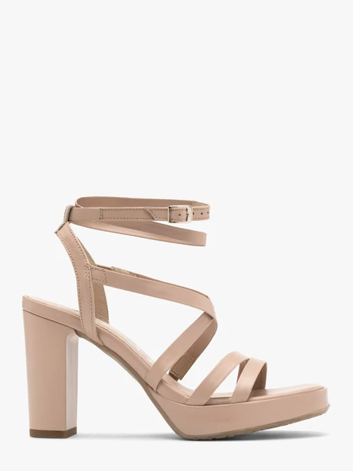 5a333b9b91fb3ed85a5dd171382692d35c3cdf51 Beżowe sandały z ozdobnych paseczków