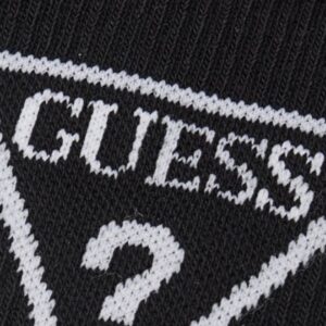 GUESS Czarne męskie sportowe skarpetki