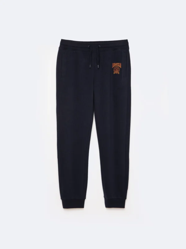 Spodnie chłopięce dresowe granatowe Lironp 403