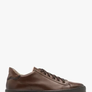 Brązowe półbuty sportowe męskie