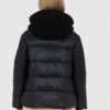 BLAUER Czarna puchowa kurtka damska Joy