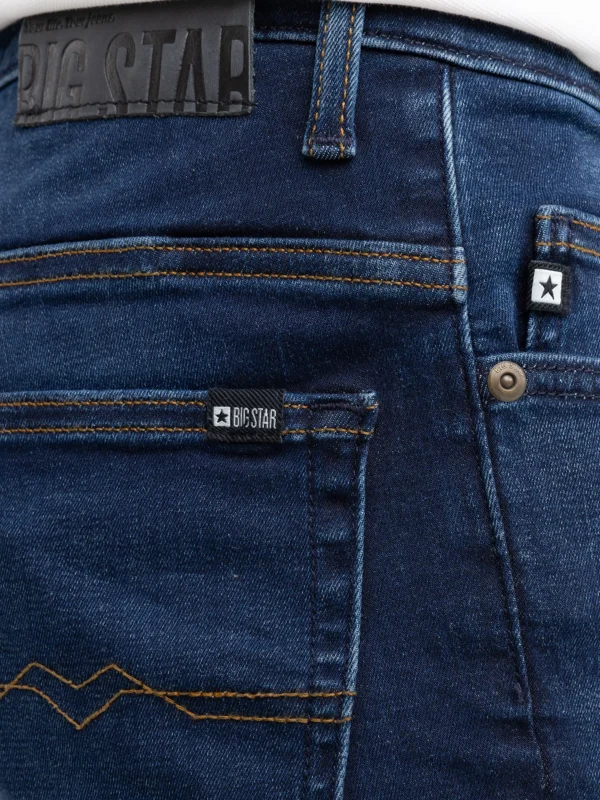 Jeansy męskie skinny niebieskie Deric 579