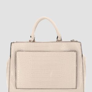 GUESS Beżowa klasyczna torebka Nelka