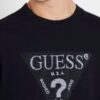 GUESS Granatowy męski longsleeve Ls Cn
