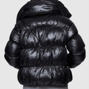 HETREGO Czarna damska krótka kurtka puchowa Ila, Rozmiar 34 EU - 38 IT