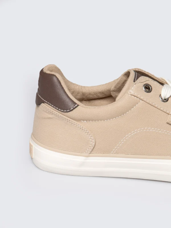 Trampki męskie niskie beżowe RR174218 801