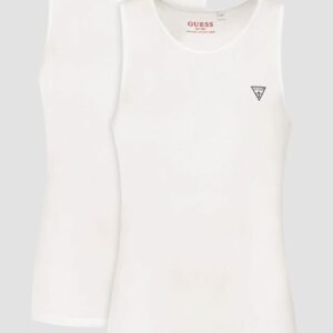GUESS Biała męska podkoszulka 2 Pack
