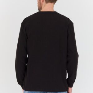 TOMMY JEANS Czarny męski sweter