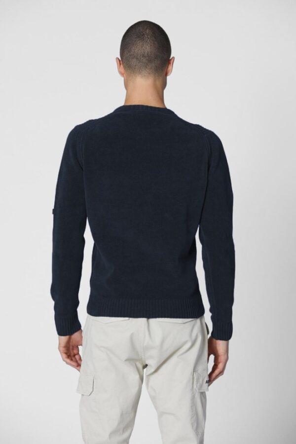 AERONAUTICA MILITARE Granatowy sweter męski