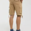 6085b3e05c3b1324064c0506b6aecd889d1b3a1c Szorty męskie z kieszeniami cargo beżowe Cargori 801