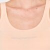 EMPORIO ARMANI Brzoskwiniowy damski top