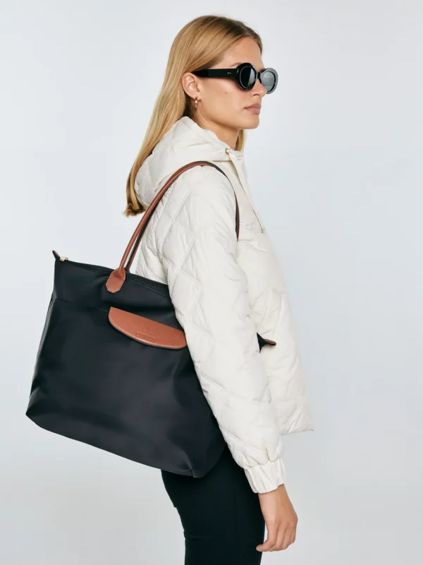 Torebka damska shopperka czarna Naira 906