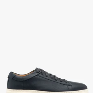 Granatowe półbuty męskie na lekkim spodzie