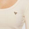 GUESS Beżowy damski longsleeve Colette