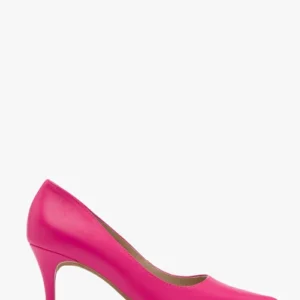 Różowe czółenka na szpilce