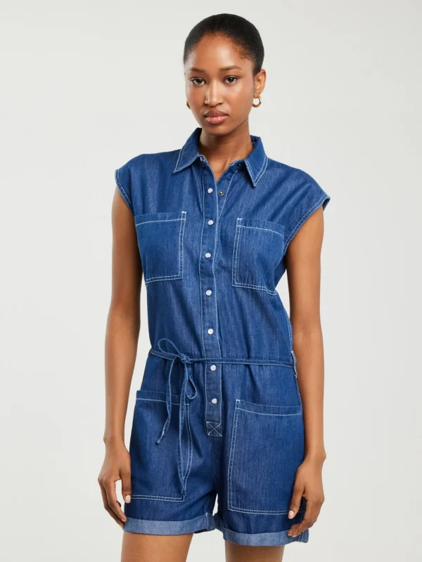 643b94f20d057d4a60d974ca37aa8a222ccc88a9 Kombinezon damski jeansowy niebieski Shea 465