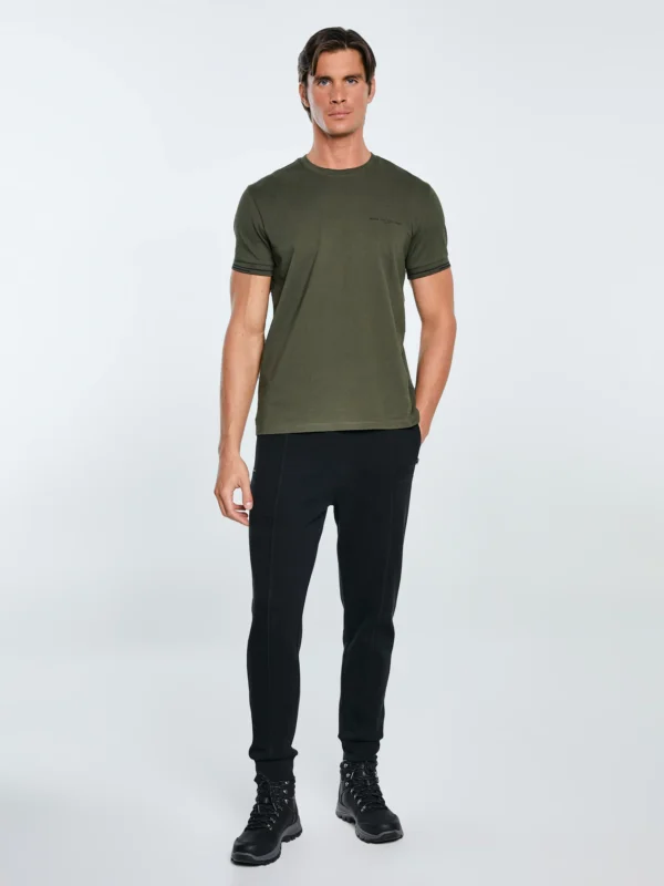 650f8f1ec6eabdf17412a9775b8413df23662f5f Koszulka męska bawełniana z logo BIG STAR khaki Wlader 303