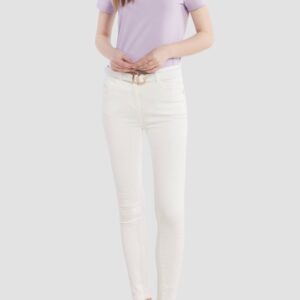 GUESS Lawendowy damski t-shirt Mini