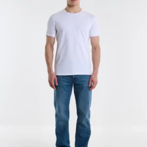 6aeeb17d44357e7c21d145d99fe243a4a7b1cce0 Jeansy męskie proste niebieskie Trent 436