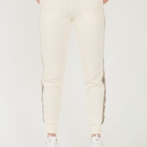 6bceabf780197041c40176b10d359f073fa60e9e GUESS Beżowe damskie spodnie dresowe Britney Jogger